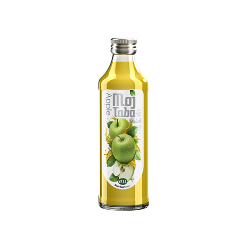 Mojtaba Apple Juice 330cc in Glass Bottle – Crisp & Refreshing Fruit Drink with Real Apple Flavor