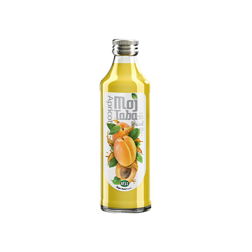 Mojtaba Apricot Juice 330cc in Glass Bottle – Smooth & Fruity Stone Fruit Beverage