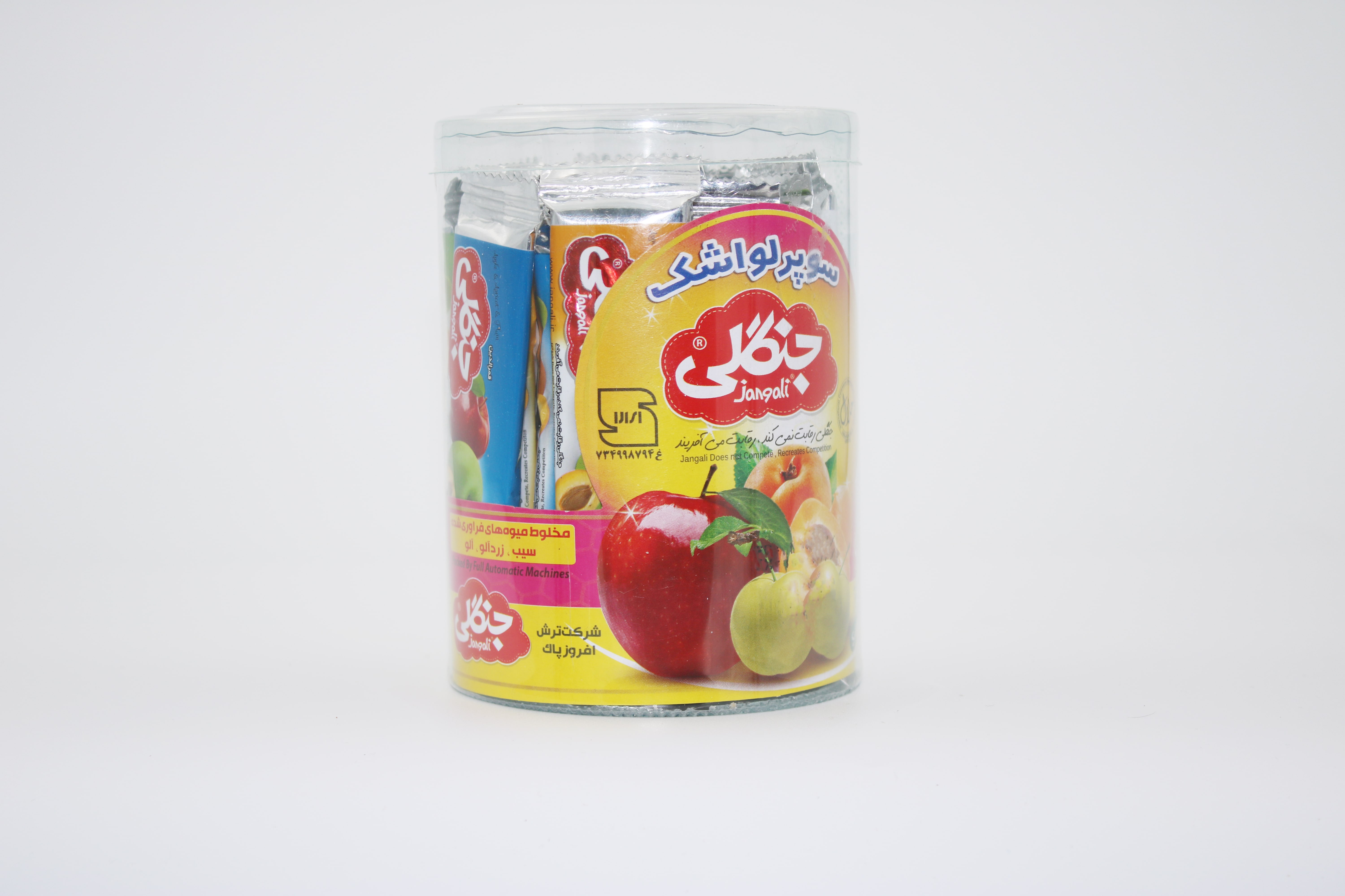 Jangali Super Small Fruit Bars – 22pcs Lavashak Snack Pack of Natural Persian Fruit Leather