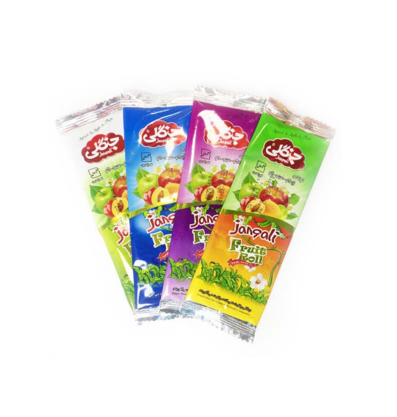 Jangali Lavashak Double Fantasy Fruit Bars – 10pcs Pack of Sweet & Sour Persian Snacks