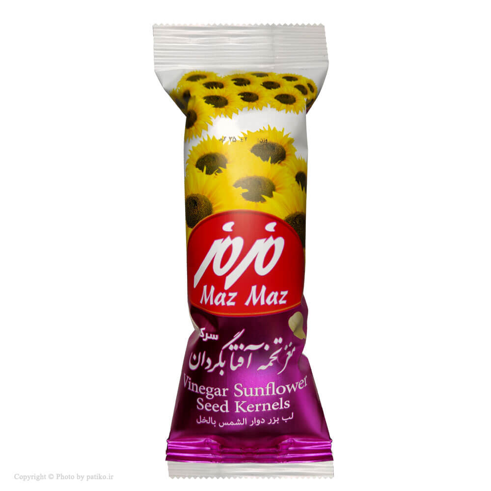 Maz Maz Sunflower Seed Kernels Vinegar 25g – Without Shell Snack