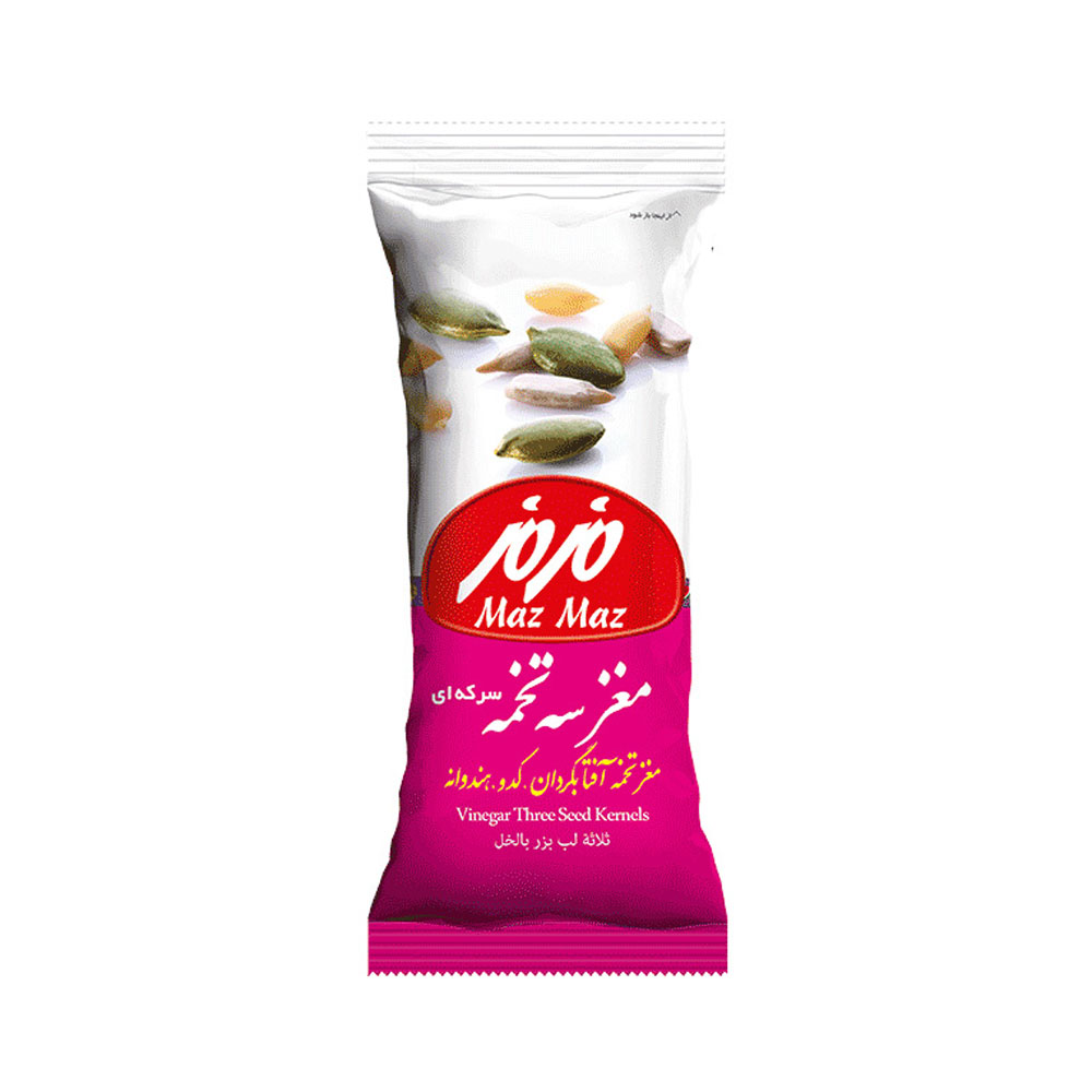 Maz Maz Mixed Seed Kernels Vinegar 35g – Without Shell Snack